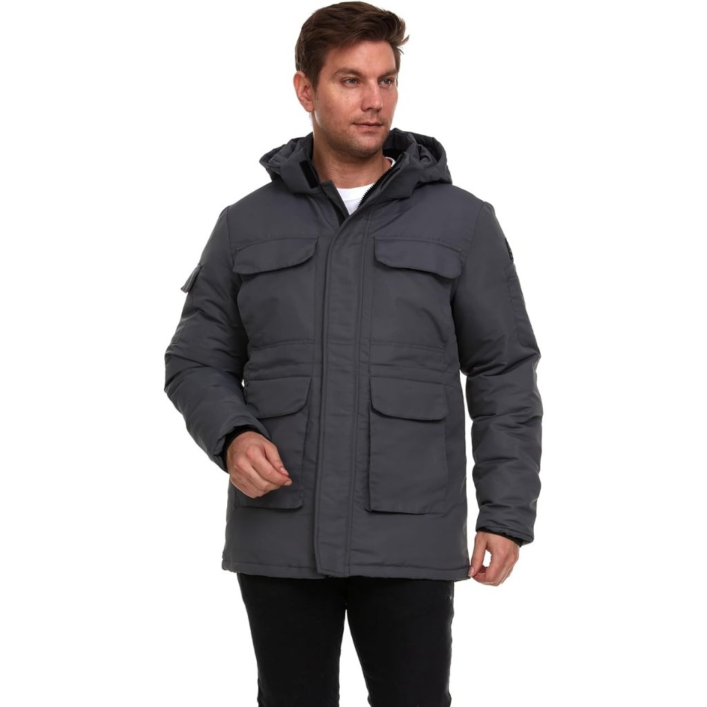 Avalanche Mens Winter Jacket Water Repellent Windproof Parka Snow Ski Coat Xl